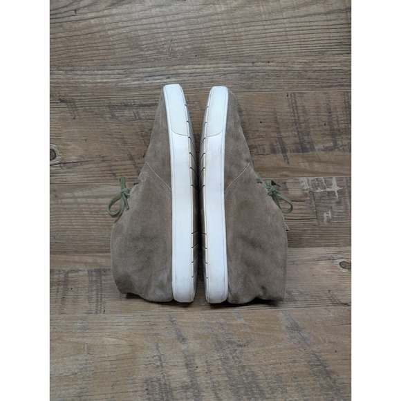 Vince Suede Chukka Sneakers Women's Size 9 Taupe Minimalist Quiet Luxury - Picture 9 of 16